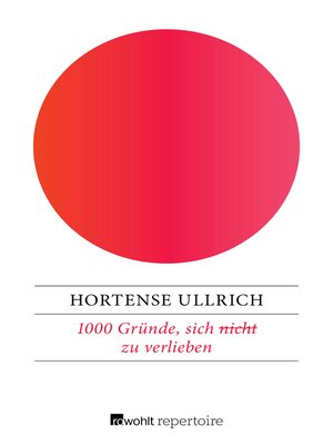 cover image of 1000 Gründe, sich (nicht) zu verlieben